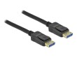 DeLock Kabel 10K 60Hz, 54Gbps DisplayPort - DisplayPort, 1