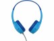 Image 1 BELKIN SOUNDFORM MINI WIRED ON-EAR HEADPHONES FOR KIDS BLUE