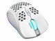 Image 5 DELTACO Lightweight Gaming Mouse,RGB GAM120W Wireless, White, WM80