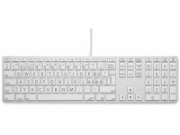 LMP Tastatur USB Grosse Beschriftung WinOS Silber, Tastatur