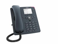 snom Tischtelefon D140 Schwarz, SIP-Konten: 2 ×, PoE: Ja