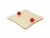 Bild 3 TOGU Balance Board Physiowippe Holz, Rot, Eigenschaften: Keine