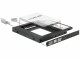 DeLock DVD-Schacht Adapter für 2.5" SATA SSD für 2.5