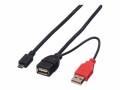 Roline - USB- / Stromkabel - Micro-USB Typ B