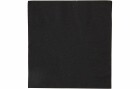 Creativ Company Papierservietten Schwarz 33 cm x 33 cm, 20