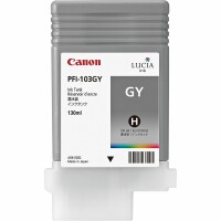 Canon Tintenpatrone grey PFI-103GY iPF 6100 130ml, Kein