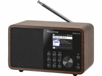 Telestar DAB+ Radio DIRA M 14i Braun/Schwarz, Radio Tuner