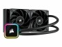 Corsair Wasserkühlung iCUE H100i RGB ELITE Schwarz