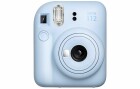 FUJIFILM Fotokamera Instax Mini 12 Blau, Detailfarbe: Blau, Blitz