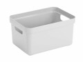 Sigma Home Aufbewahrungsbox 13 l Weiss, Breite: 25.5 cm, Höhe