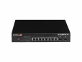 Edimax Pro PoE+ Switch GS-5208PLG V2 10 Port, SFP Anschlüsse