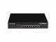 Edimax Pro PoE+ Switch GS-5208PLG V2 10 Port, SFP Anschlüsse