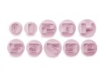 Ibili Guetzli-Ausstecher-Set 10 Stück, Zahlen, Detailfarbe