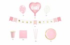 Partydeco Partyset Its a girl 7-teilig, Rosa, Packungsgrösse: 1