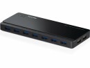 TP-Link USB-Hub UH720, Stromversorgung: Externes Netzteil, Anzahl