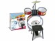 Bontempi Musikinstrument Schlagzeug 4er-Set, Produkttyp