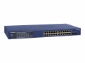 NETGEAR PoE+ Switch GS724TPP 26 Port, SFP Anschlüsse: 2