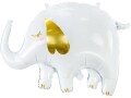 Partydeco Folienballon Elephant Gold/Weiss, Packungsgrösse: 1