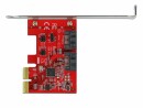 DeLock RAID-Controller 2 Port SATA RAID1, RAID: Ja, Formfaktor