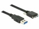 DeLock USB3.0 Kabel, A - MicroB, 1m,