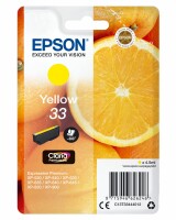 Epson Tintenpatrone yellow T334440 XP-530/630/830 300 Seiten