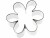 Bild 0 Paderno Guetzli-Ausstecher Blume, Detailfarbe: Silber, Materialtyp