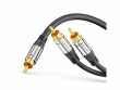 sonero Audio-Kabel 3.5 mm Klinke - Cinch 7.5 m