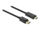 DeLock - Câble adaptateur - DisplayPort mâle pour HDMI mâle - 2 m