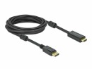DeLock Kabel aktiv DisplayPort - HDMI, 5 m, Kabeltyp