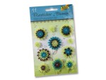 Folia Motivsticker Blumen Lime Motiv: Blume