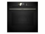 Bosch Einbaubackofen HBG7784B1 Schwarz A+, Einbaunormen: EU 60