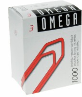 OMEGA Fermagli no.3 3/1000 nichelato, 28mm 1000 pezzi, Sensa