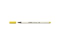 STABILO Fasermaler Pen 68 brush Gelb, Strichstärke: Keine Angabe