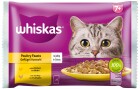 Whiskas Nassfutter Geflügel Auswahl in Gelee 7+, 4 x