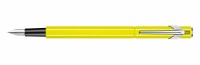 Caran d'Ache Füllfederhalter 849 EF 842.470 gelb fluo lackiert