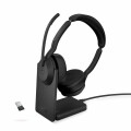 Jabra Headset Evolve2 55 Mono UC, USB-A, inkl. Ladestation