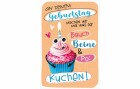 Susy Card Geburtstagskarte Cupcake mit Wackelaugen 11.5 x 17 cm