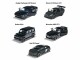 Majorette Auto Black Edition 5er-Geschenkset, Themenwelt: Neutral