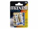 Maxell Europe LTD. Batterie AA 4+2 Stück, Batterietyp: AA, Verpackungseinheit