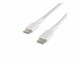 BELKIN USB-C/USB-C CABLE 1M WHITE  NMS NS