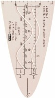 M+R       M+R Parabelschablone 785070200 Sinus-&Cosinuskurve Acryl
