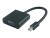 Bild 1 MicroConnect - Videokonverter - DisplayPort - VGA - Schwarz