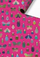 STEWO Geschenkpapier Beetle 2528544728 pink 70x150cm, Dieses