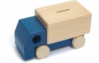 Weizenkorn Spardose Lastwagen, Blau, Breite: 18 cm, Höhe: 8