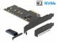 Image 2 DeLock Host Bus Adapter PCIe x4 - M.2, NVMe