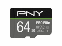 PNY microSDXC-Karte PRO Elite UHS-I U3 A1 64 GB