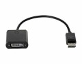 HP Inc. HP Adapter DisplayPort - DVI-D, Kabeltyp: Adapter