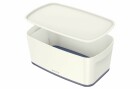 Leitz Aufbewahrungsbox MyBox Klein Weiss/Grau, Breite: 31.8 cm