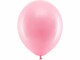 Partydeco Luftballon Uni Rainbow Pastel 10 Stück, Rosa,