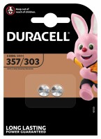 DURACELL  Knopfbatterie Specialty 357/303 V357, V303, SR44W,1.5V 2